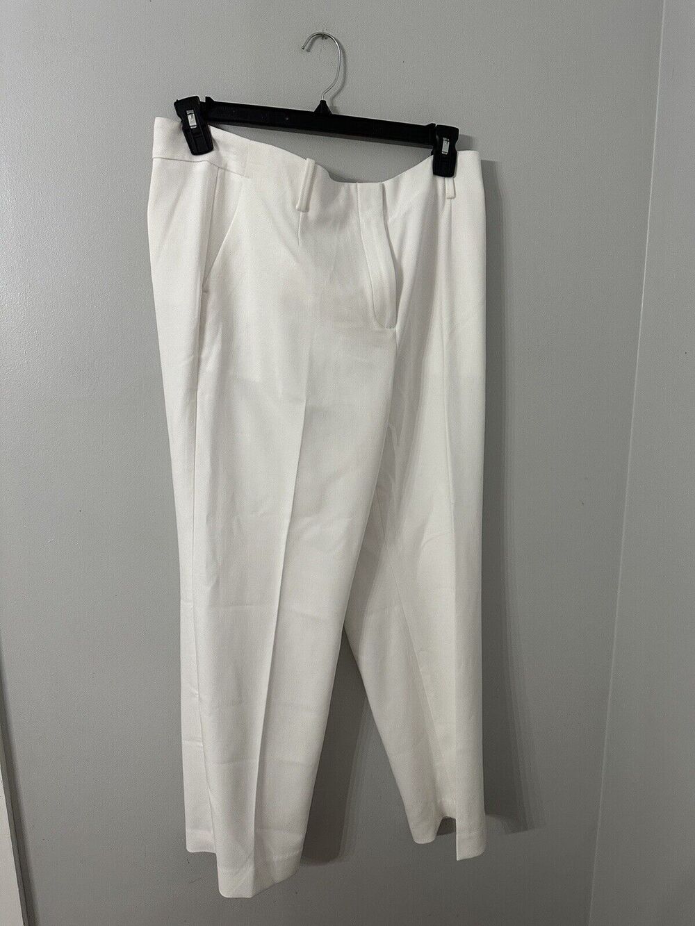 Talbots Women's Petite Straight Leg Southampton Pants AH4 White Size 16P NWT